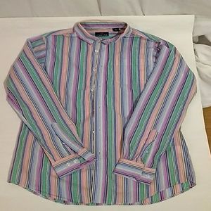 Class Club boys strip button down